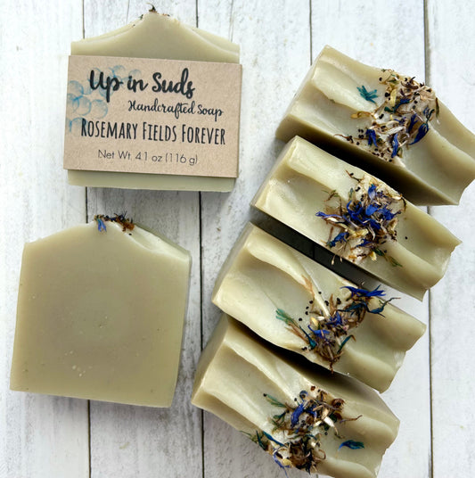 Rosemary Fields Forever Handcrafted Soap