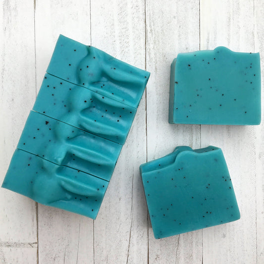 Peppermint Poppyseed Handcrafted Soap