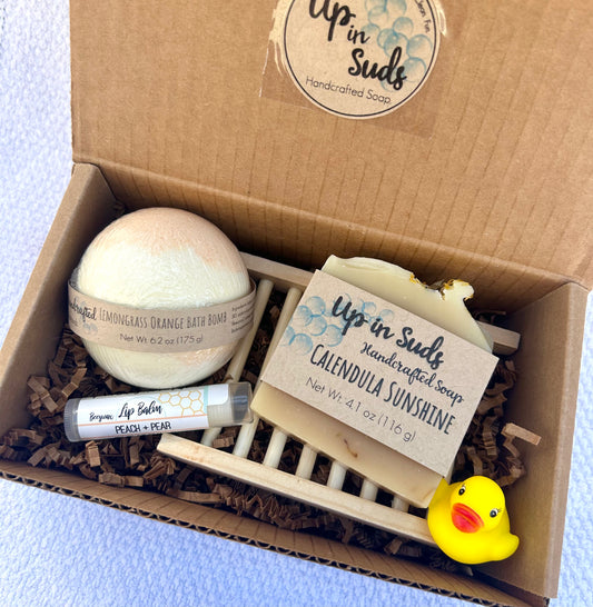 Energize + Lemongrass Gift Set